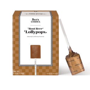 Root Beer Lollypops